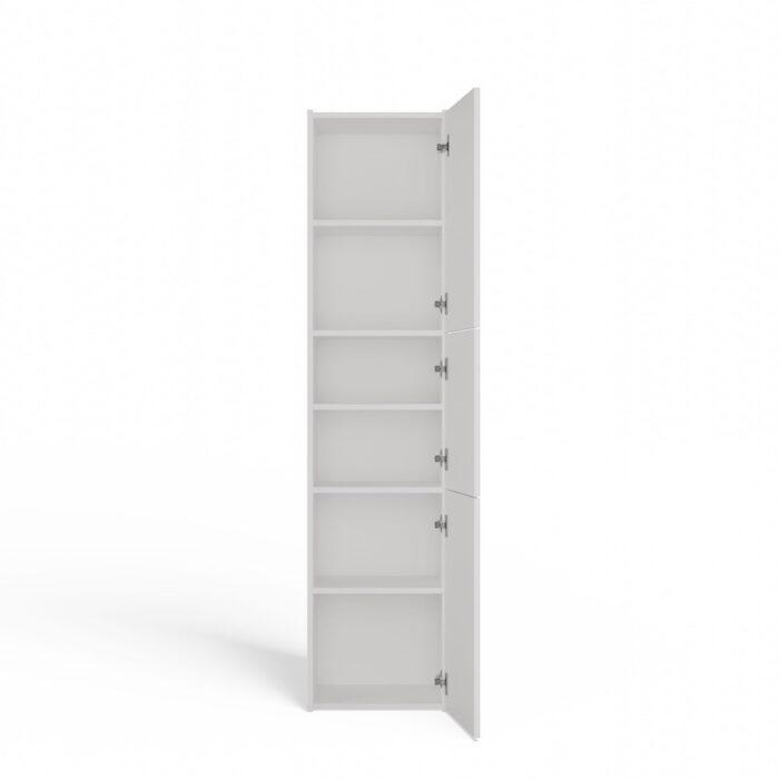 Sara White Storage Cabinet - Image 9