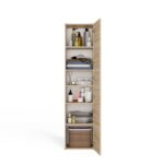 Sara S43 Tall Bathroom Cabinet in Sonoma Oak - Image 5