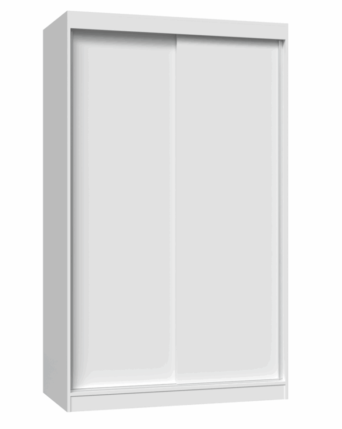 Wardrobe Elara 120B White - Image 1