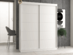 Wardrobe Elara 160 White - Image 3