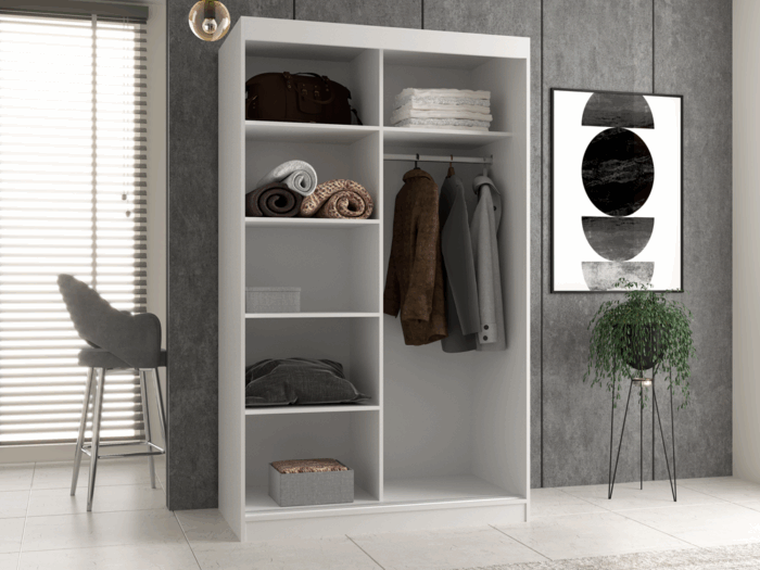 Wardrobe Elara 120 Sonoma Oak - Image 4