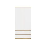Wardrobe Liora SS-90 Oak White - Image 6