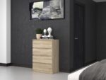 Malwa M4 Chest of Drawers - Sonoma Oak - Image 7
