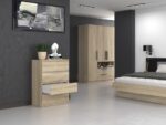 Malwa M4 Chest of Drawers - Sonoma Oak - Image 8