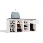 Tallin White Shoe Rack - Image 12