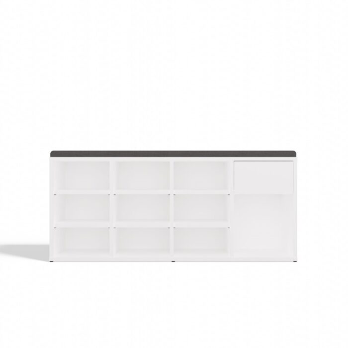 Tallin White Shoe Rack - Image 13
