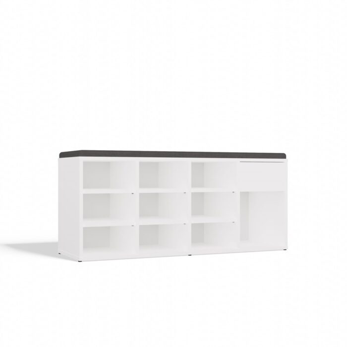 Tallin White Shoe Rack - Image 14