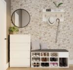 Tallin White Shoe Rack - Image 2