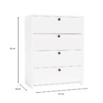 Nova White Shoe Cabinet - Image 11