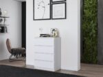 Malwa M4 Chest of Drawers - White - Image 10