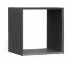 Malax Cube Storage Insert in Anthracite