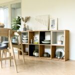 Malax 2x4 Modern Cube Bookcase in Artisan Oak - Image 3