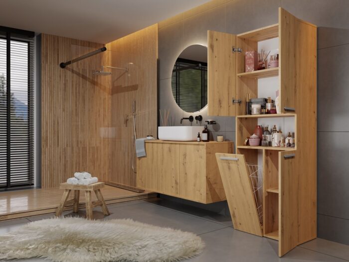 Oakwell Bathroom Cabinet - Image 5
