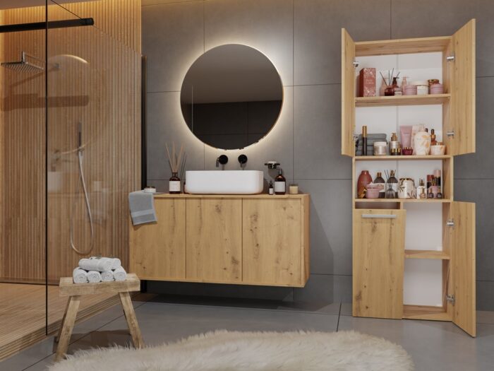 Oakwell Bathroom Cabinet - Image 6