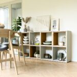 Malax 2x4 Modern Cube Bookcase in White Matt - Image 3