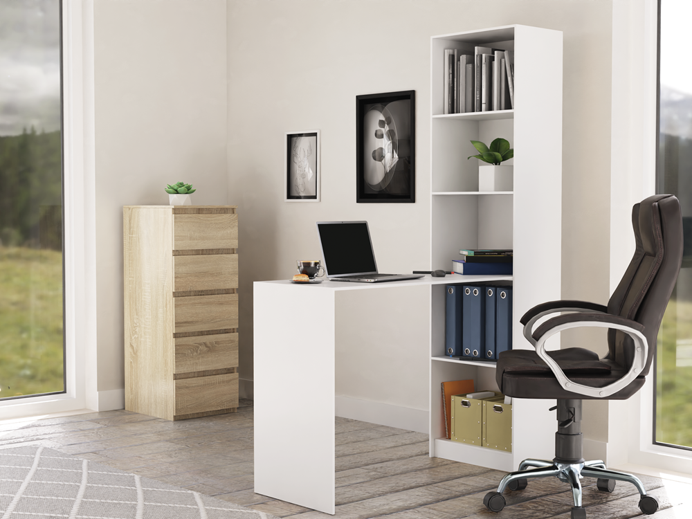 biel Onyx R50 Office Set - White Matte - Image 3