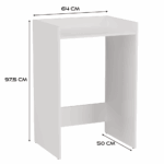 Pola NP Over-the-Washer Cabinet in White Matt - Image 3
