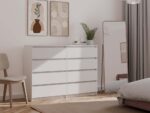 Malwa M8 Wide 8-Drawer Dresser - 140cm - White - Image 9