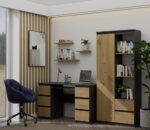 Arden RS-80 Anthracite Oak Bookcase - Image 5