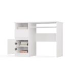 Porto Left-Side Desk – White Finish - Image 2