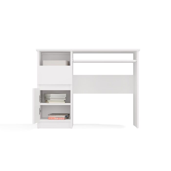 Porto Left-Side Desk – White Finish - Image 7
