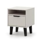 Skandic Slim Nightstand – Beige Finish - Image 5