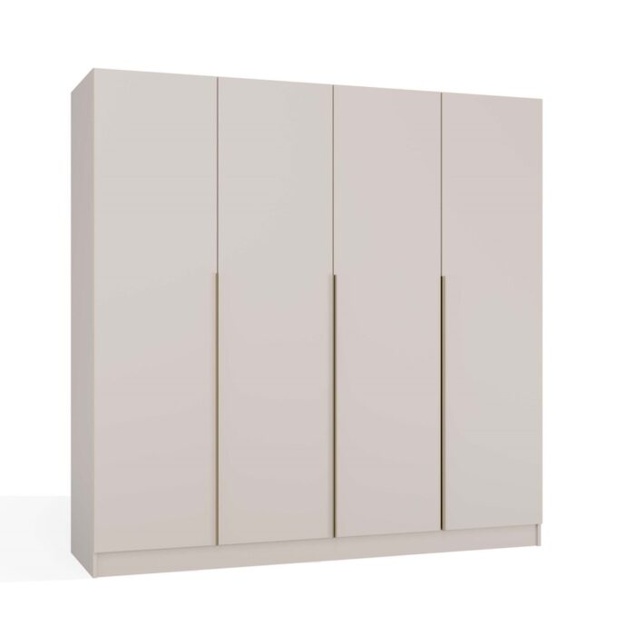 Wardrobe Soria 200 4-Door Beige - Image 10