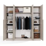 Wardrobe Soria 200 4-Door Beige - Image 13