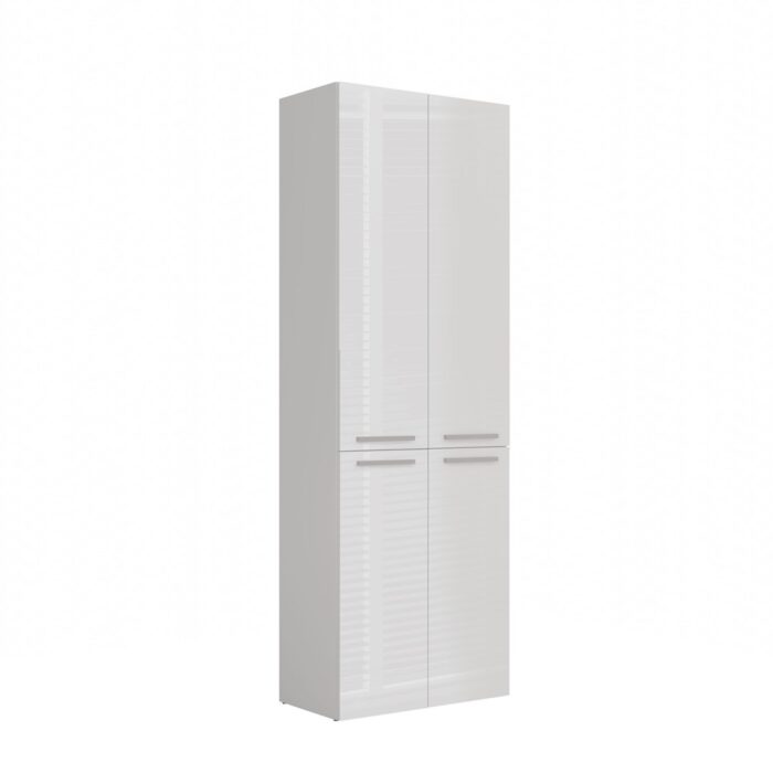 Glossy White Twin Cabinet - Image 2