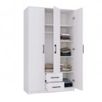 Wardrobe Remos 120 White - Image 2