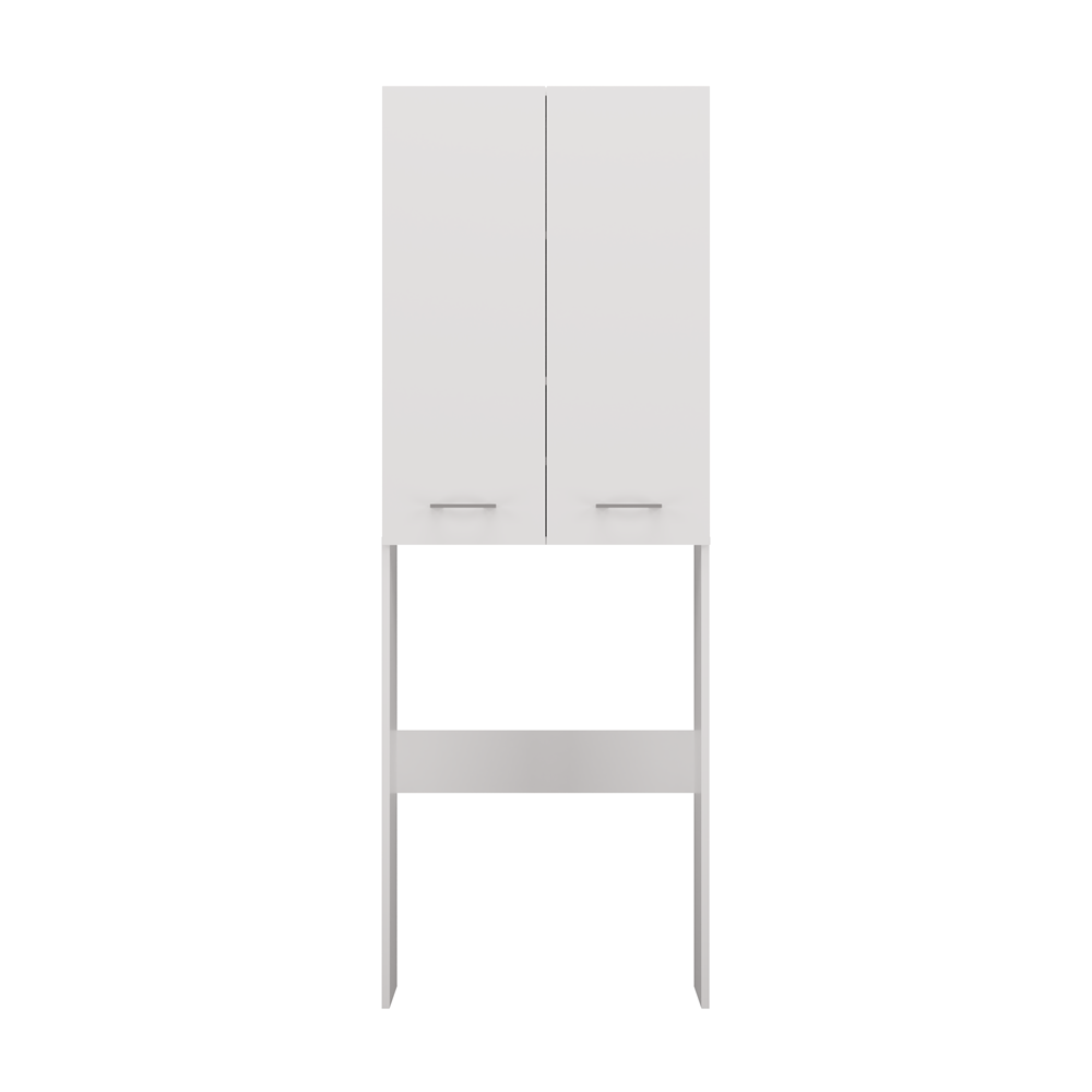 close-DD-nogi-bryla Pola DD Over-the-Washer Cabinet in White - Image 1