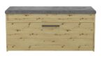 Lomera Shoe Cabinet – Oak Finish - Image 2