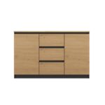 Costa Modern Sideboard – Anthracite & Oak - Image 3