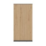 Wardrobe Liora 90 Anthracite Oak - Image 3