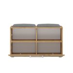 Opira Shoe Cabinet – Oak Finish - Image 5