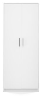 Oliv 2D Bookcase with Doors in White Matt - Image 6