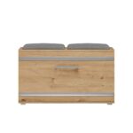 Opira Shoe Cabinet – Oak Finish - Image 4