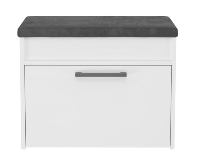 Lomera Mini Shoe Cabinet – White - Image 2