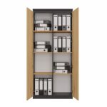 Orwin RS-80 Anthracite Oak Bookcase - Image 5
