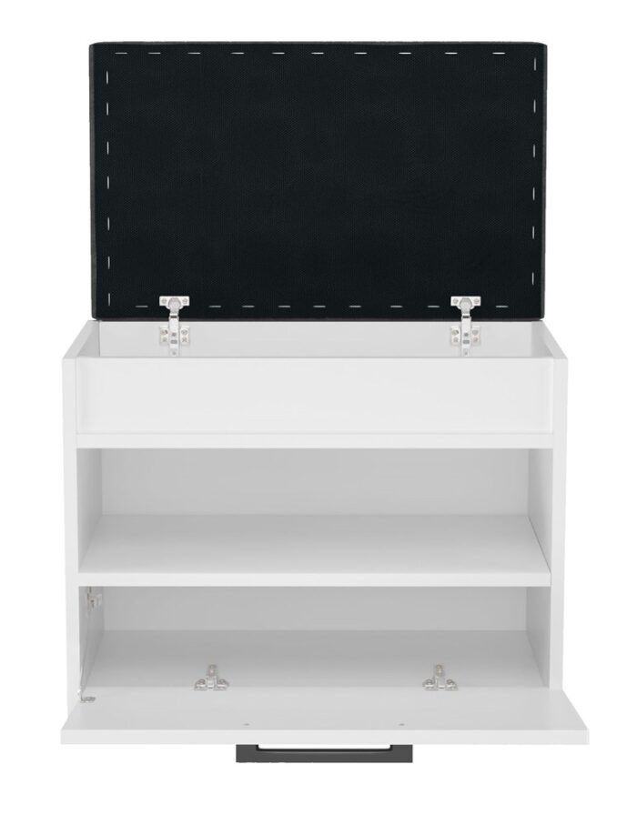 Lomera Mini Shoe Cabinet – White - Image 4