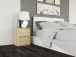 Vero M2 Classic Bedside Cabinet – Sonoma Oak - Image 3