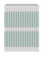 Vero M2 Bedside Table – Mint Green - Image 3