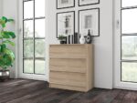 Malwa M3 Chest of Drawers - Sonoma Oak - Image 3