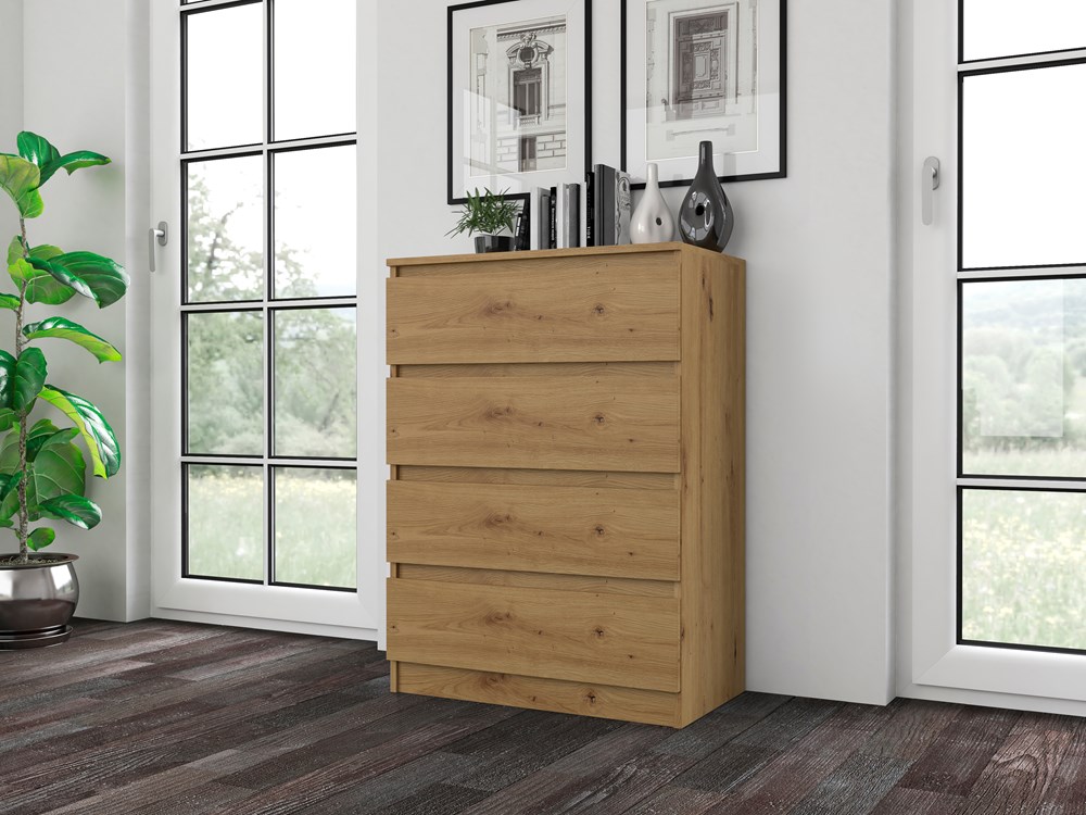 m4_artisan Malwa M4 Chest of Drawers - Artisan Oak - Image 3
