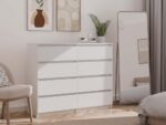 Malwa M8 8-Drawer Dresser - White - Image 5