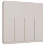 Wardrobe Soria 200 4-Door Beige