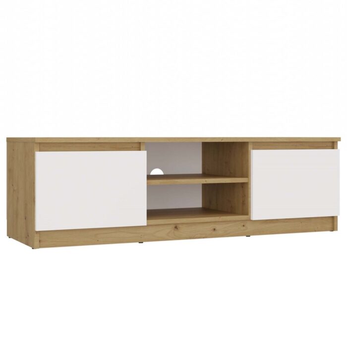 TV Stand Dalton 120 Rustic Oak - Image 1