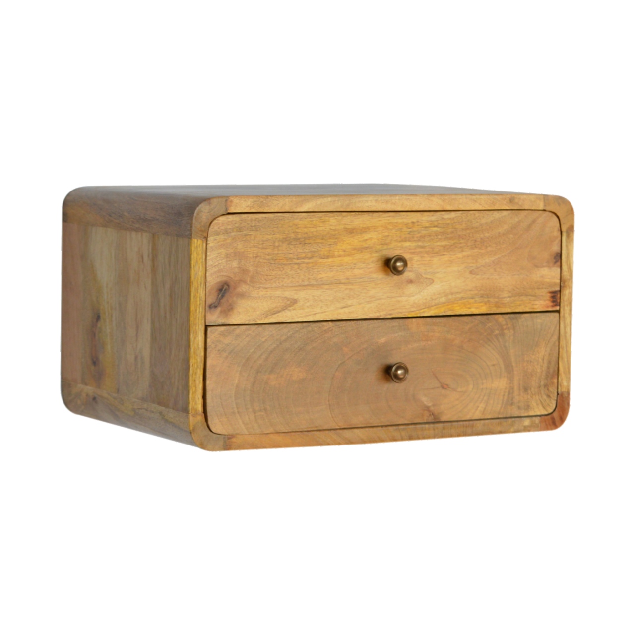 products-in706-2.jpg Oak-ish 2 Drawer Floating Bedside - Image 1