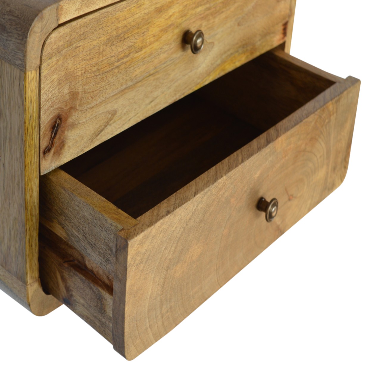 products-in706-6.jpg Oak-ish 2 Drawer Floating Bedside - Image 4
