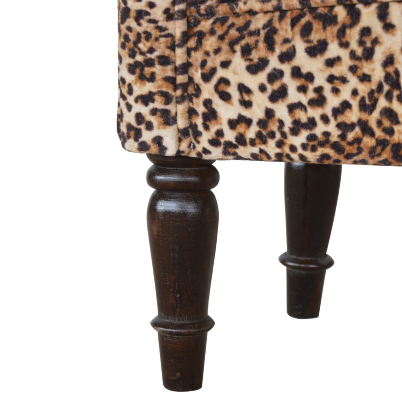 products-in878-5_1.jpg Leopard Print Velvet Bench - Image 7